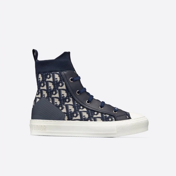 EXTREMELY RARE WALK’N’DIOR high top sneaker 37.5 - Picture 3 of 11